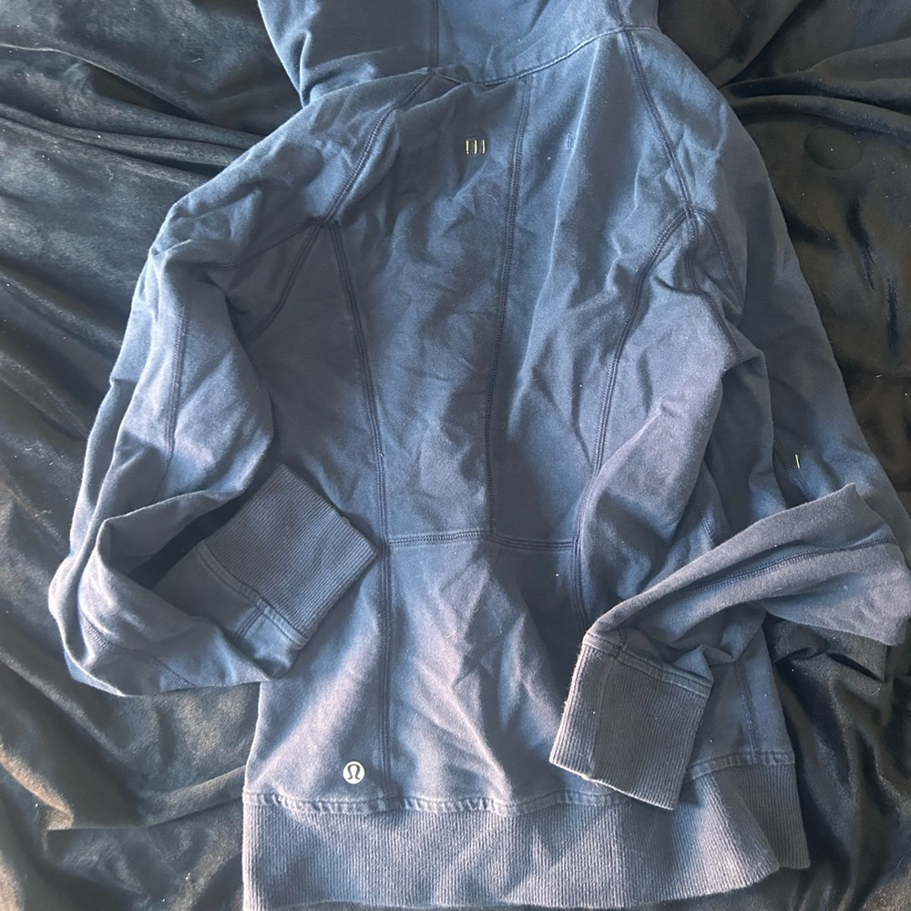 Lululemon Blue Zip-Up Hoodie - Picture 5 of 5
